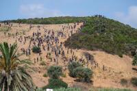 Moroccan security forces arrest 294 migrants trying to reach Ceuta after calls for another mass crossing