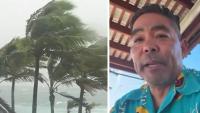 San Francisco resident monitors Lala as storm leaves family on Big Island hunkered down