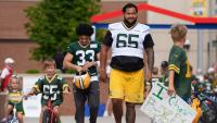 Here’s what Packers guard Aaron Banks said about his injury status