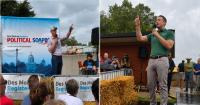 Candidates for governor make their pitch to voters at the Iowa State Fair