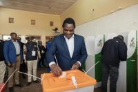 World AFP Zambia's Hichilema takes early lead in reelection bid