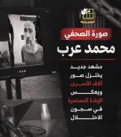 Palestinian Prisoners’ Club: Journalist Mohammed Arab’s image reflects prisoners’ suffering