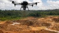 Reforestation drones drop 20,000 seed balls in the Peruvian Amazon to restore damaged areas