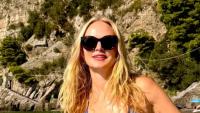 Heather Graham, 56, showcases incredible figure in tiny string bikinis on Italian vacation