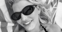Jessica Simpson Sunbathes in Tiny Polka Dot Bikini on Luxe Summer Vacation