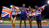 Britain's Hunt and Asher-Smith set medal records at European Championships