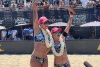 LSU greats Taryn Brasher and Kristen Cruz make history Sunday at AVP Manhattan Beach Ope