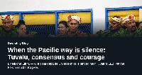 When the Pacific way is silence: Tuvalu, consensus and courage