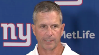 John Harbaugh had simple reaction to Jaxson Dart's 'surprise' trip to medical tent