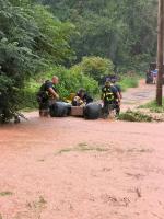 Woman, four dogs rescued from flooded West Virginia home