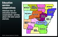 Arkansas’ education cooperatives have stepped up support to districts, Oliva tells lawmakers