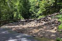Flash flooding closes roads across New River Gorge National Park in West Virginia