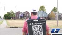 He set out to lose weight. Now he’s cleaning up Oklahoma, one walk at a time