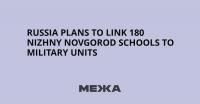 Russia Plans to Link 180 Nizhny Novgorod Schools to Military Units