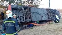 12 die as tourist bus overturns in Hungary