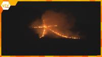 Kyoto Ablaze with Five-Mountain Bonfire Ceremony