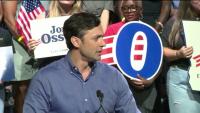 Sen. Jon Ossoff rallies supporters in Midtown Atlanta as election nears