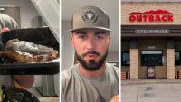 Florida Blue-Collar Worker Orders Outback Steakhouse To Go While Staying In Hotel. He Can’t Even Eat His Meal: ‘Count Your Days Outback’