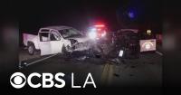 California Highway Patrol officer suffers major injuries in Ventura County head-on crash