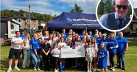 Community raises more than £9,000 in memory of ‘best husband and dad’