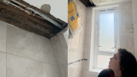 Glasgow mum says damp and mouldy flat forced her to move son out for his health