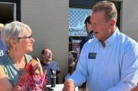 Republican Doug Lloyd visits Sault Ste. Marie to campaign for Michigan Attorney General