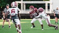 Bulldogs’ First Scrimmage Highlights Health and Competition Focus