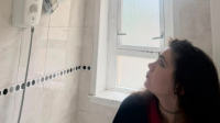 Mum and son forced to leave council flat so mouldy ceiling is falling in