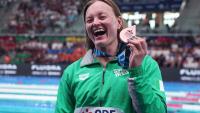 ‘It’s been a special week’ — Mona McSharry adds 50m breaststroke bronze to dynamic duo’s European medal haul