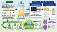 Genome-scale Model-guided Microbial Engineering Converts Agricultural Waste into Biodegradable Bioplastics