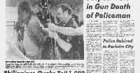 This day in history: Man suspected in Idaho police officer death arrested. Rain brings relief for crews fighting fires in CdA national forest