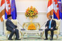 Cambodian PM Extends Congratulations to Indonesia on 81st An...