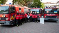 Kyiv receives 3 fire engines from Brussels Capital Fire Service