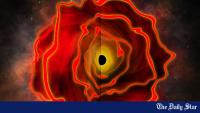 Astronomers discover a black hole pretending to be a star