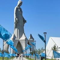 Europe’s tallest statue of the Virgin Mary is inaugurated in a small village
