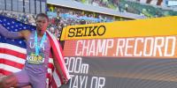 Taylor's historic U20 triple earns him USATF Athlete of the Week honors