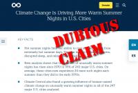 No, Climate Central, Warmer Summer Proves Urban Heat Island’s not Climate Change