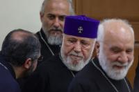 Armenian church leader goes on trial in standoff with government amid Russia tensions