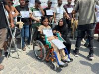 Gaza Wounded Demand Opening of Crossings for Travel, Completion of Treatment