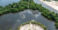 Old gravel mines line the Amite River. Now they might help fight floods around Baton Rouge.