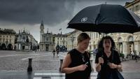 Italy split by weather, heavy rains in North Thursday, summer heat in South