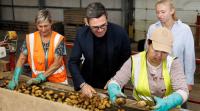 Prime minister commits to getting more British food into schools and hospitals