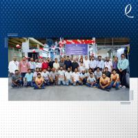 Envoy Textiles Ltd inaugurated a scouring machine, manufactured by ETL