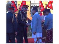 Indian Army Chief General Dhiraj Seth conferred honorary rank of General of Nepali Army