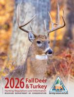 MDC changes regulations for upcoming deer season