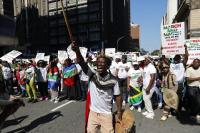 LOOK: March and March protests during the last day of SADC Summit