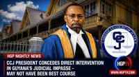 CCJ President Concedes Direct Intervention In Guyana’s Judicial Impasse – May Not Have Been Best Course