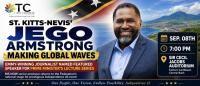 ST. KITTS-NEVIS’ JEGO ARMSTRONG MAKING GLOBAL WAVES — EMMY-WINNING JOURNALIST NAMED FEATURED SPEAKER FOR PRIME MINISTER’S LECTURE SERIES