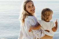 Chelsy Davy shares a glimpse of family life in Mauritius