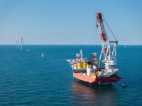 ScottishPower Renewables and Masdar mark major engineering milestone at East Anglia THREE windfarm